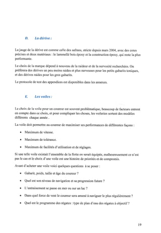 Plus vite en optimist