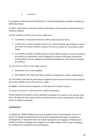 Plus vite en optimist