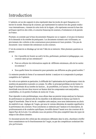 Plus vite en optimist