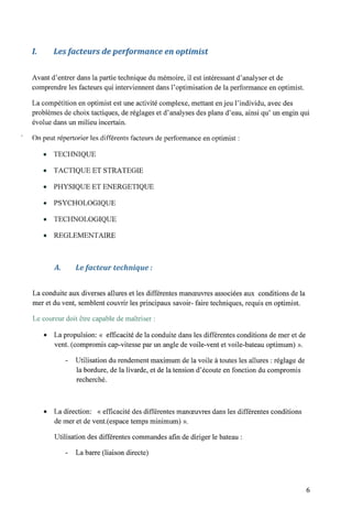 Plus vite en optimist