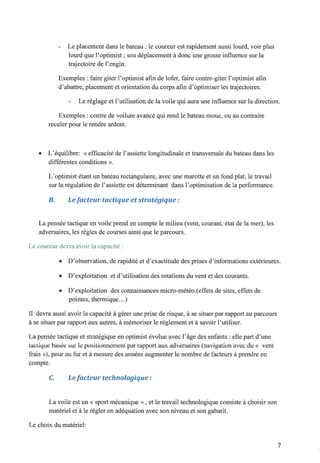 Plus vite en optimist