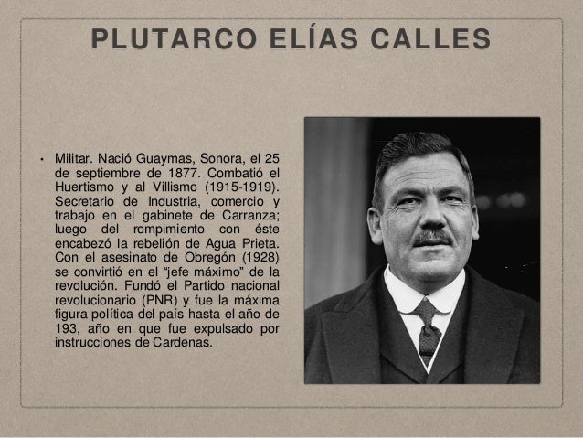 Plutarco elias calles 1