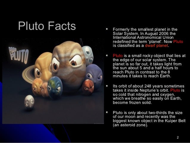 Pluto The Dwarf Planet