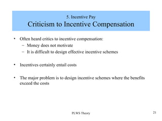 Productivity linked wage systems | PPT