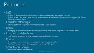 Understanding the Risk Management Framework & (ISC)2 CAP Module 14: Security Awareness & Training