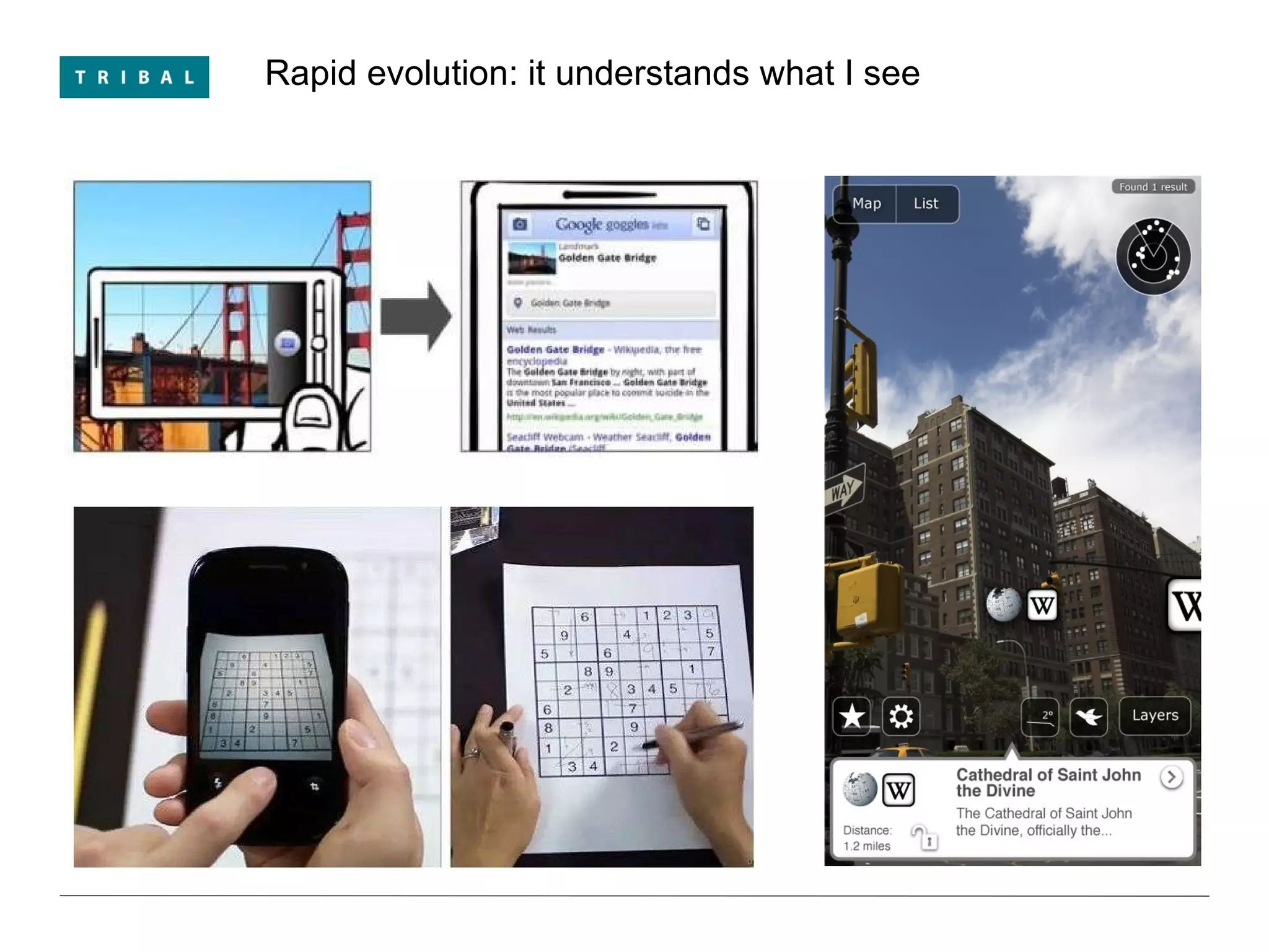 Rapid evolution: it understands what I see 