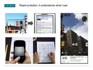 Rapid evolution: it understands what I see 