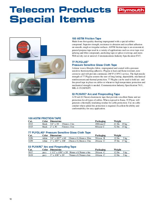 Plymouth Bishop 2049 Hypalon Black Vulcanizing Tape 1-1//2/" x 30/' Lot of 3