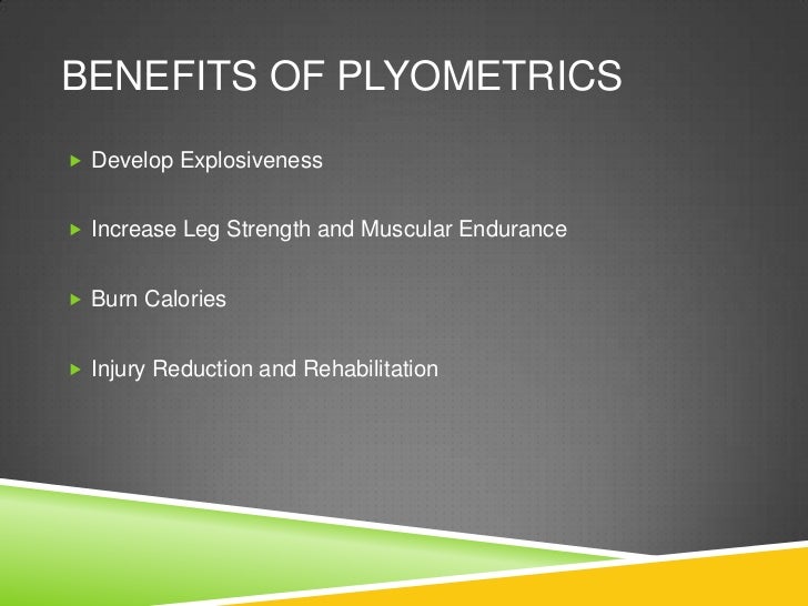 Advantages And Disadvantages Of Plyometrics rmt.edu.pk