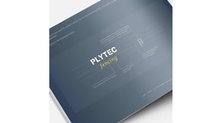 Branding & Corporate Identity Design for PLYTEC by Buzzworks