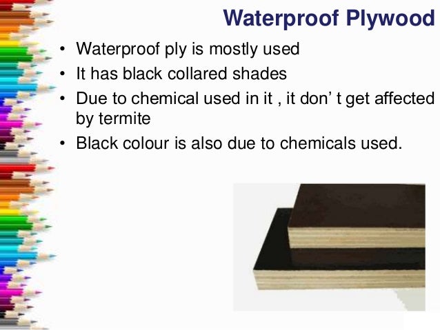 Plywood manufacturing types uses