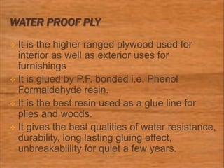 Plywood industry- A deep insight | PPT