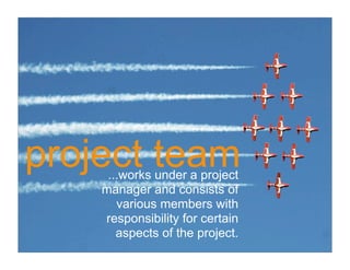 the one-person project management team