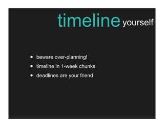 the one-person project management team