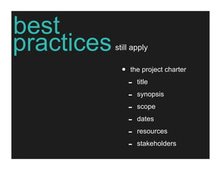 the one-person project management team
