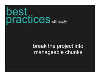 the one-person project management team