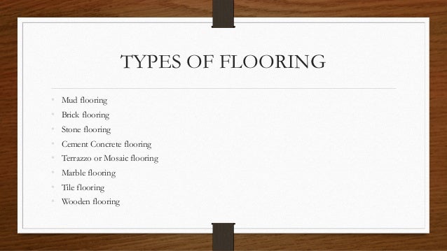 New types of flooring image