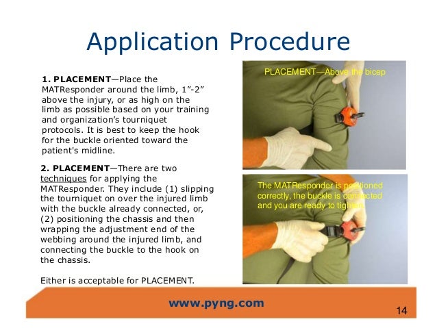 MATResponder Tourniquet From Pyng Medical Training Presentation PM 