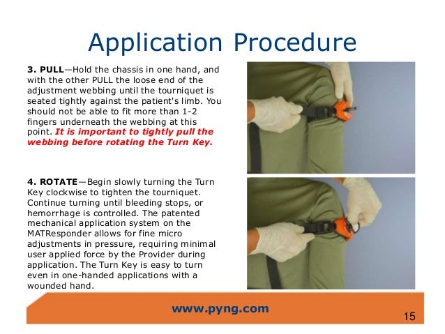 MATResponder Tourniquet From Pyng Medical Training Presentation PM 