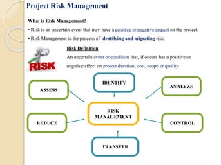 Project Risk Management | PPTX