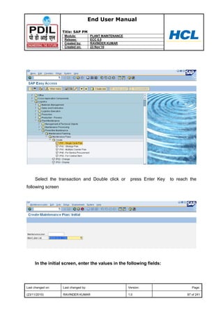 Pm end-user-manual | PDF