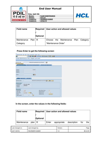 Pm end-user-manual | PDF