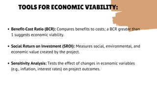 Economic Viability Example PM-Feasibility-Market, Technical, Financial and Economic | PDF