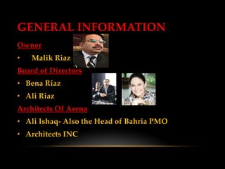 THE ARENA (A Project of Bahria Town) | PPSX