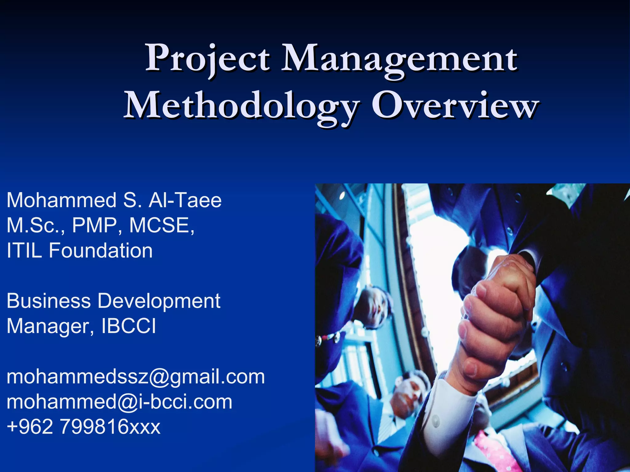 Project Management Methodology | PPT