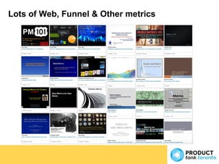 Product Management Metrics | Saeed Khan | ProductTank Toronto | PPT