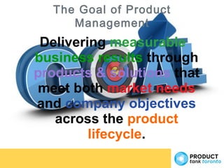 Product Management Metrics | Saeed Khan | ProductTank Toronto | PPT