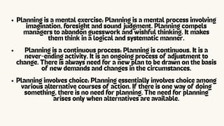 Project Management - Module 2 what is planning | PDF