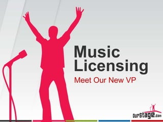Music Licensing Meet Our New VP 