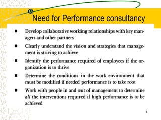 Need for Performance consultancy




                                   4
 