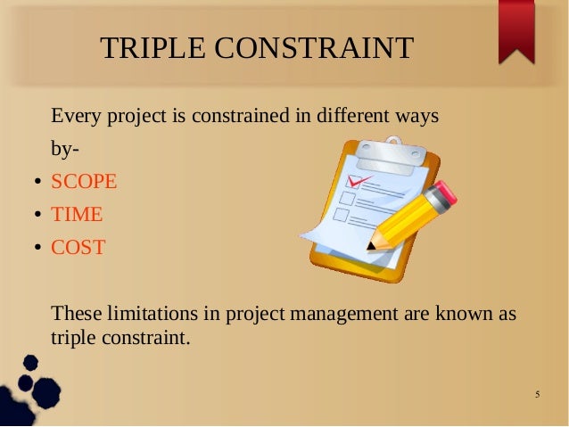triple constraint of project management The triple constraints of projects understanding the project management triangle (or triple constraint) project management. triple constraint of project management The triple constraints of projects understanding the project management triangle (or triple constraint) project management.