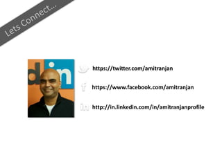 https://twitter.com/amitranjan
https://www.facebook.com/amitranjan
http://in.linkedin.com/in/amitranjanprofile
 