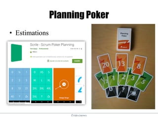 @elodescharmes
Planning Poker
• Estimations
 