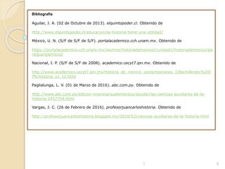 5
1
Bibliografía
Aguilar, J. A. (02 de Octubre de 2013). elquintopoder.cl. Obtenido de
http://www.elquintopoder.cl/educaci...