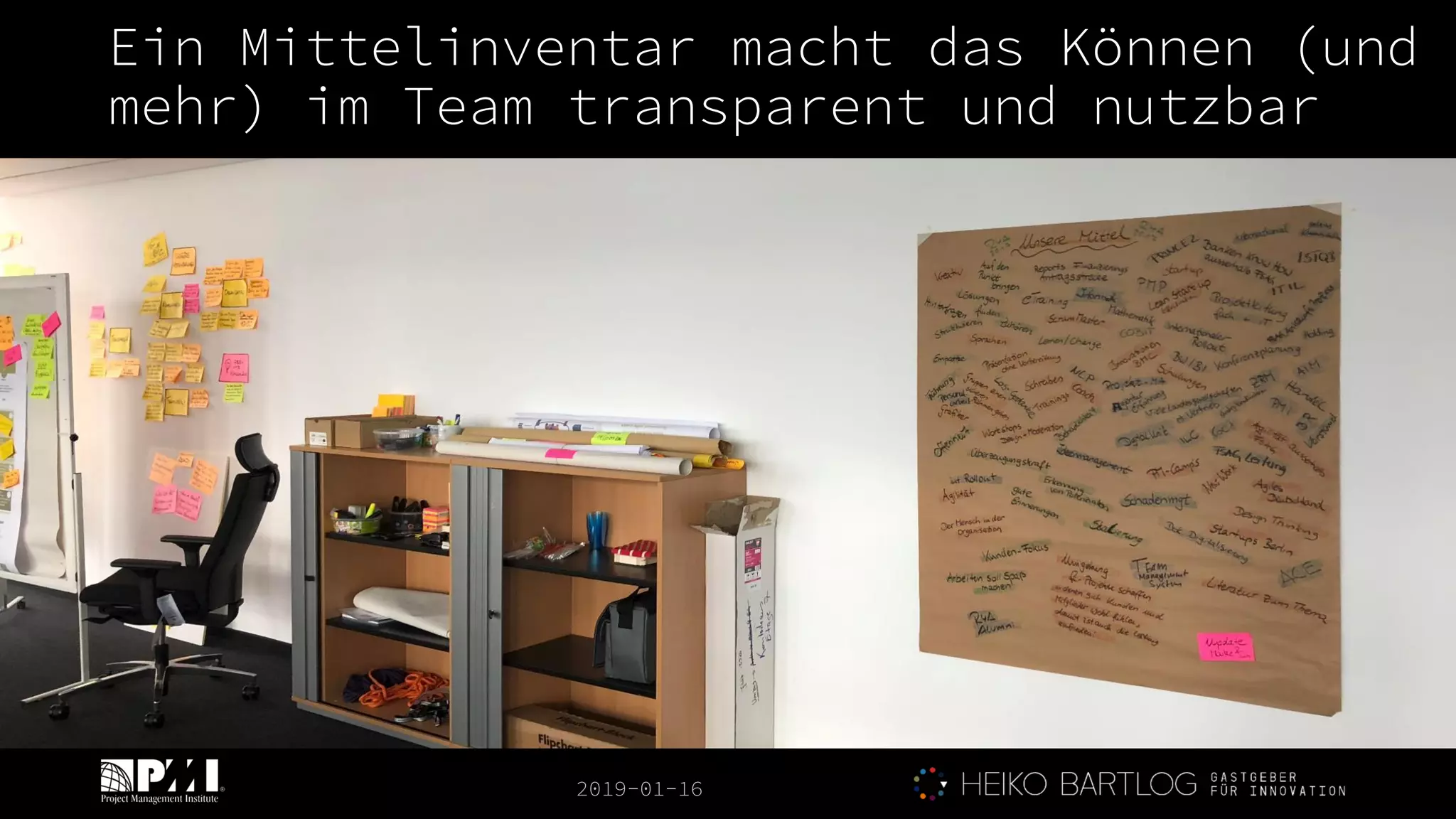 2019-01-16
Ein Mittelinventar macht das Können (und
mehr) im Team transparent und nutzbar
 