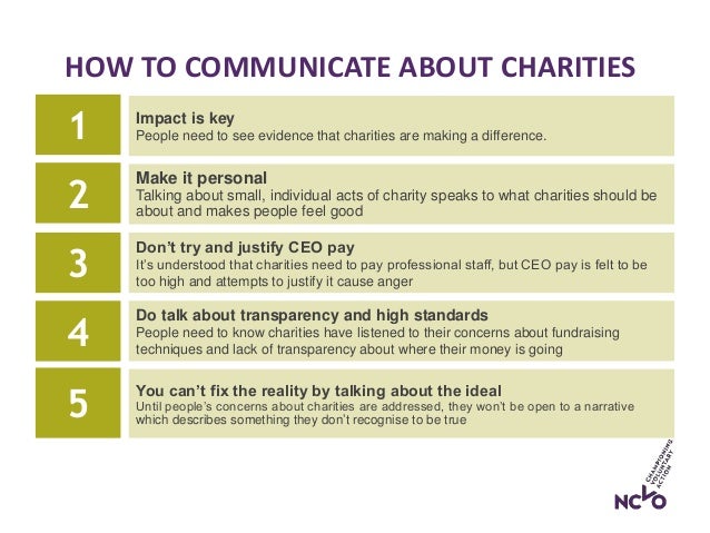 Pm4 How Can Charities Build Trust With The Public