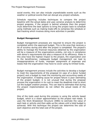 Pm4 dev the_project_managment_processes | PDF