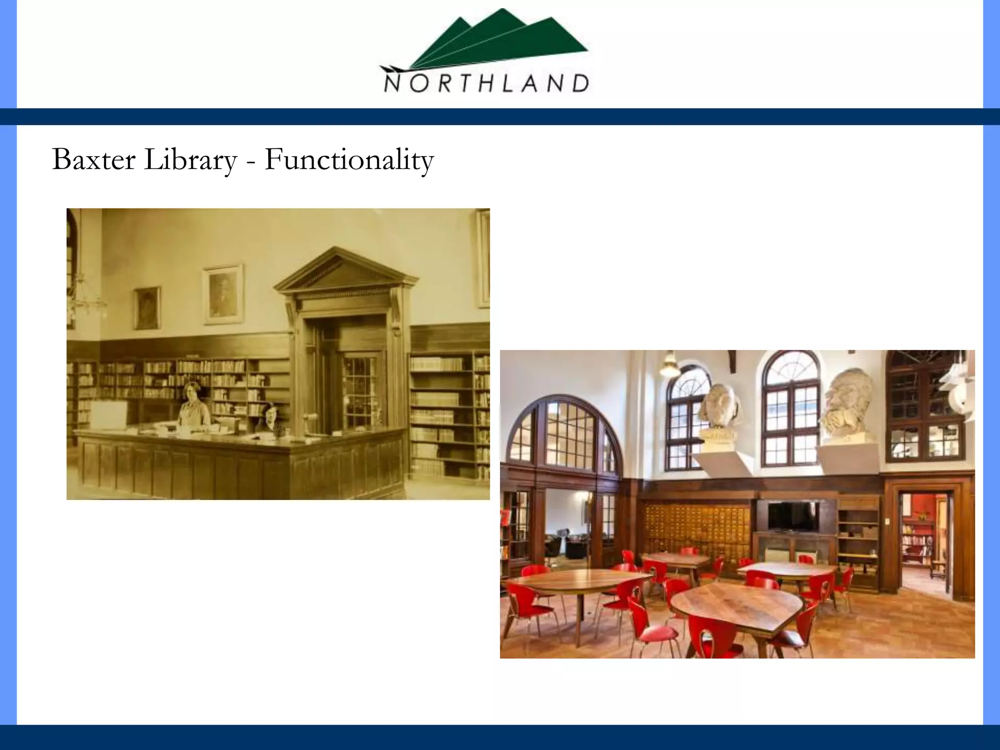 Baxter Library - Functionality
 