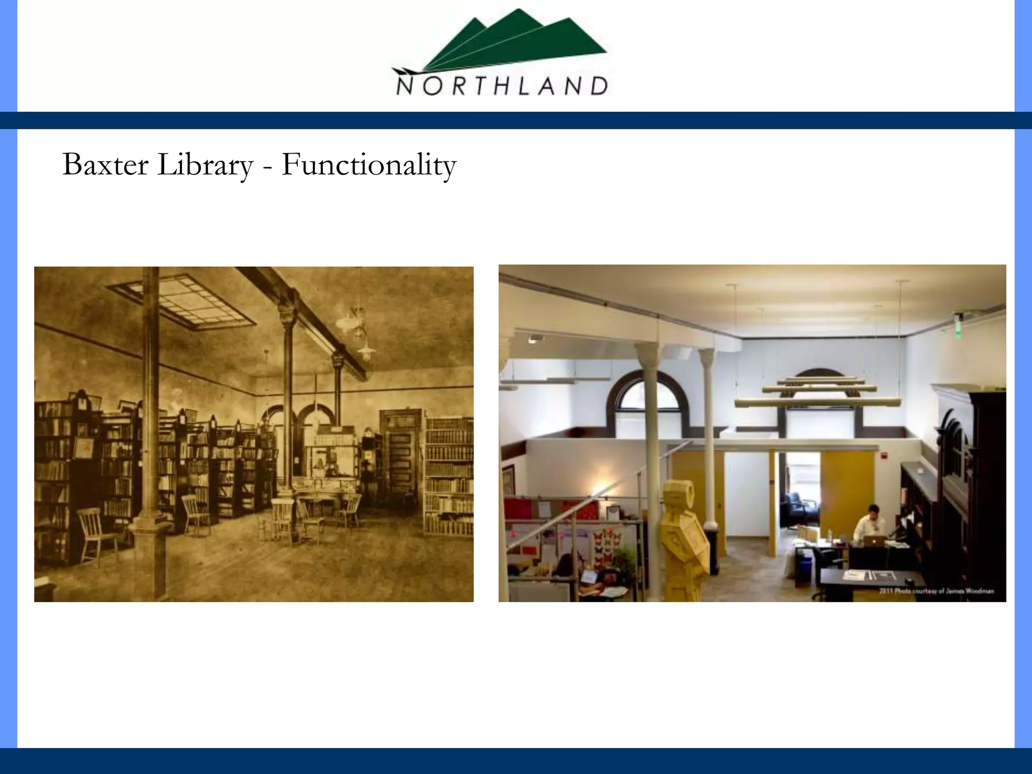 Baxter Library - Functionality
 