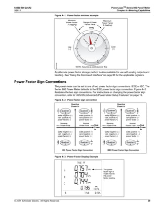 (Y
2%1
PLSD110109
1. Perform steps 1 through 5 of the SETUP MODE
Access procedure on page 11.
2. Press ###: until METER is visible.
3. Press METER.
4. Press ###: until SYS is visible.
5. Press SYS.
6. Select your system (SYS) type (D) based on
the number of wires (A), the number of CTs (B),
and the number of voltage connections (either
direct connect or with PT) (C).
7. Press OK.
8. At the SETUP MODE screen, continue
programming additional setup features or
press1; until you are asked to save changes.
9. Press YES to save the changes.

 0(!3% 3934%-
  