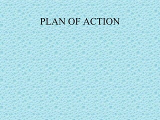 PLAN OF ACTION 