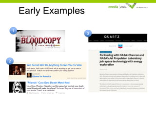 Early Examples
1

2

3

 