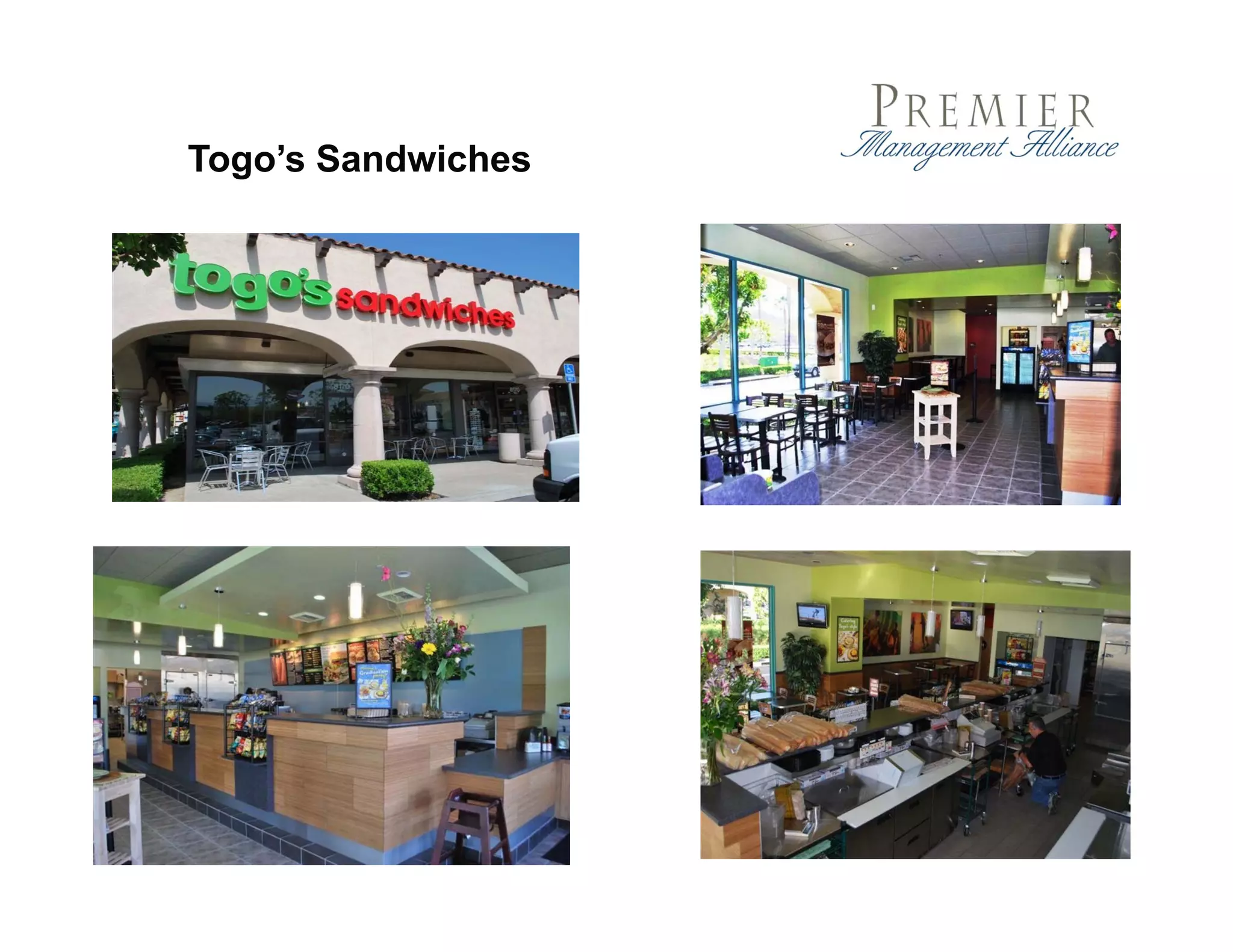 Togo’s Sandwiches
     g




12/23/2009             11
 