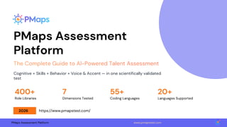 PMaps Assessment Platform Complete Guide to AI-Powered Talent ...