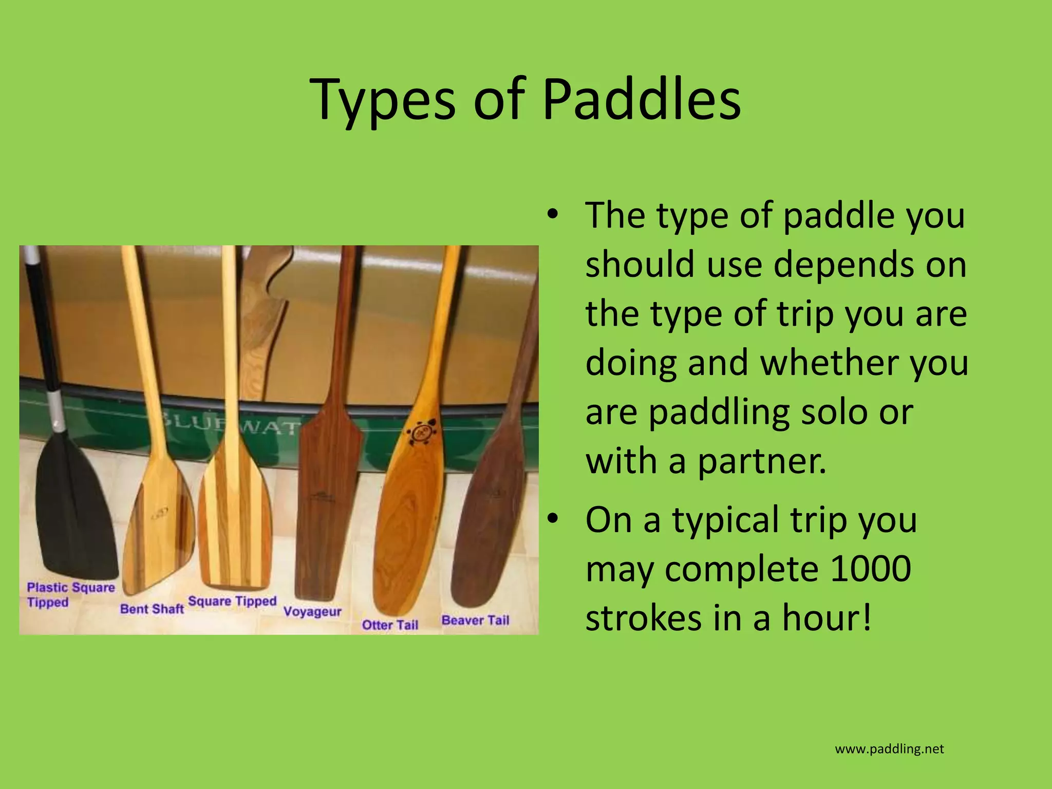 ONTAP - Paddling Techniques Part 1 | PPTX