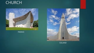 CHURCH
ICELAND
FRANCE
 